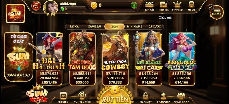 Có game gì hay tại Nổ Hũ Sumclub?