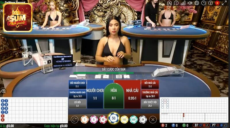 Game bài Baccarat được rất nhiều người yêu thích